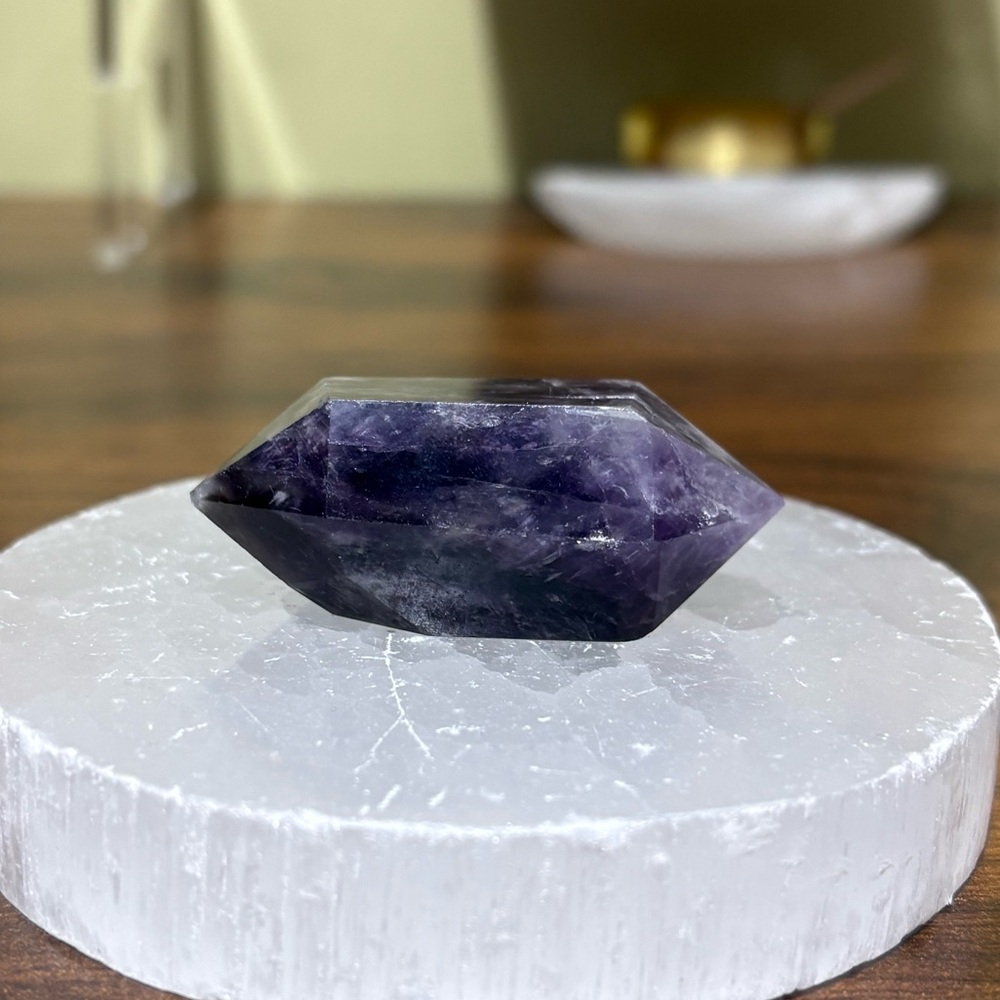 Amethyst double point - Picture 4 of 7